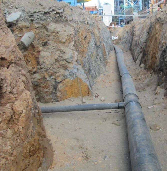 Tuyến ống kỹ thuật Nhiệt điện Uông Bí